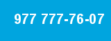 977 777-76-07
